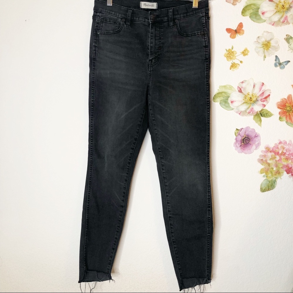 Madewell High-Rise Skinny Jeans With Step Hem